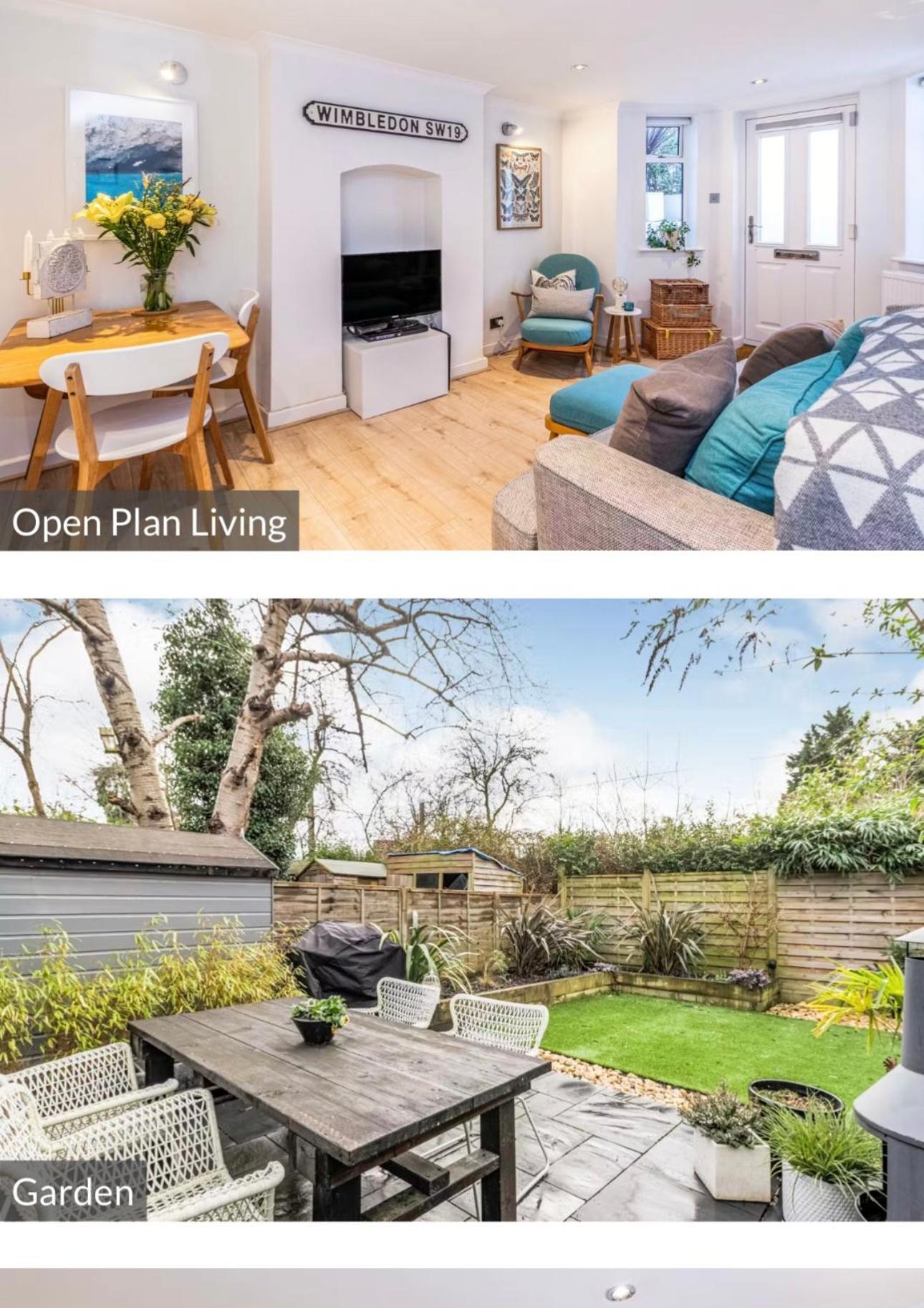 Appartement Stunning, Stylish Garden Flat In The Heart Of Wimbledon à Londres Extérieur photo