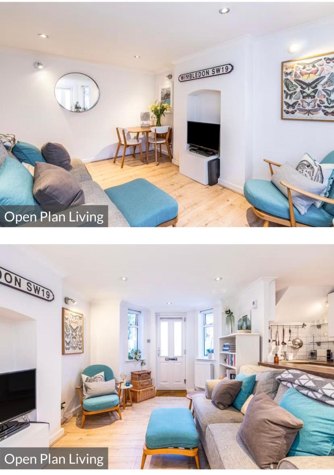 Appartement Stunning, Stylish Garden Flat In The Heart Of Wimbledon à Londres Extérieur photo